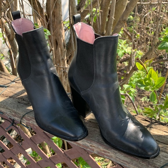 Zara leather boots - Picture 1 of 3